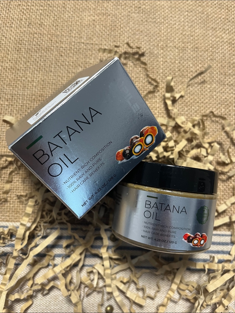 9. / Batana Oil For Hair Growth - Raw 100% Pure Batana Oil For Men & Women